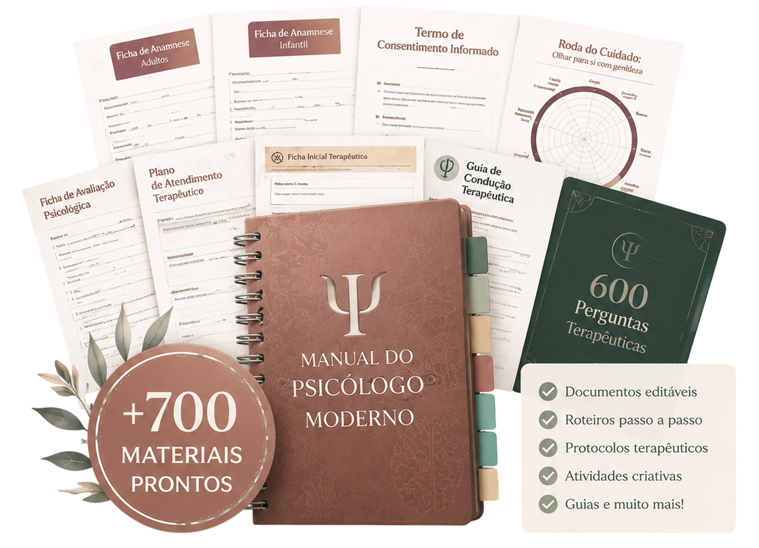 Mockup do Manual do Psicólogo Moderno